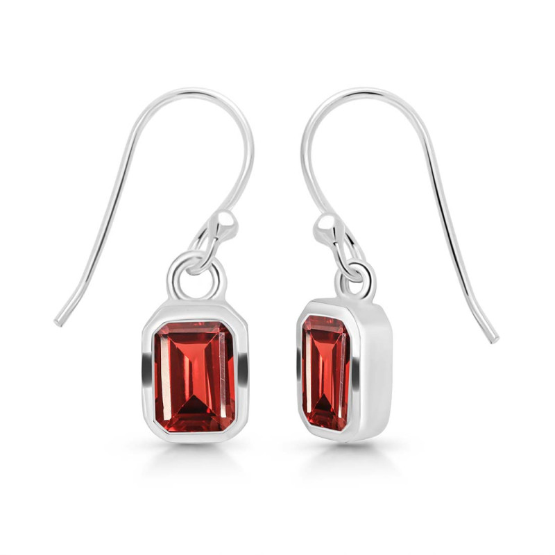 Garnet Earring