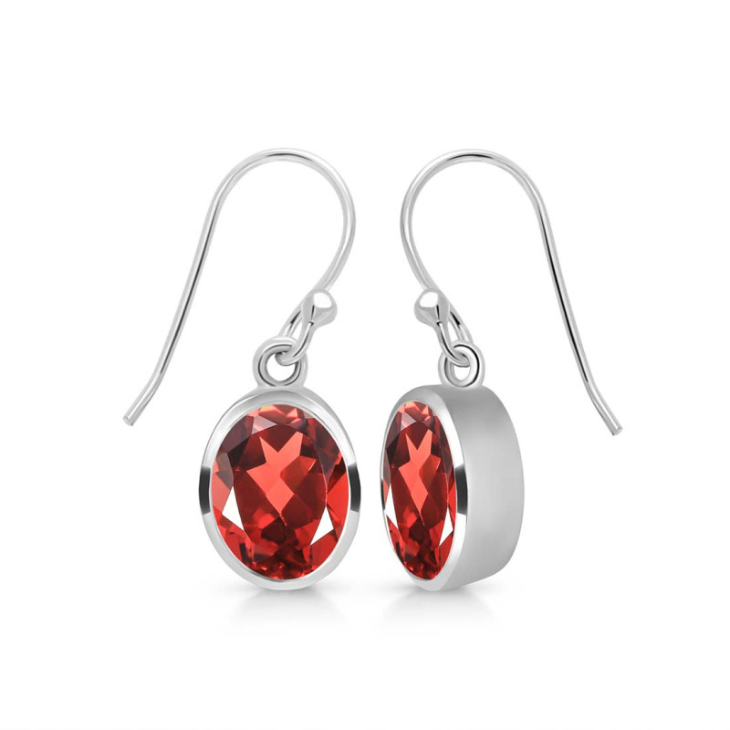 Garnet Earring