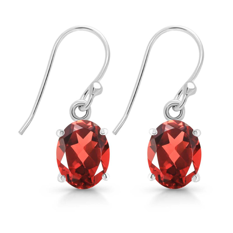 Garnet Earring GAR-RDE-673.
