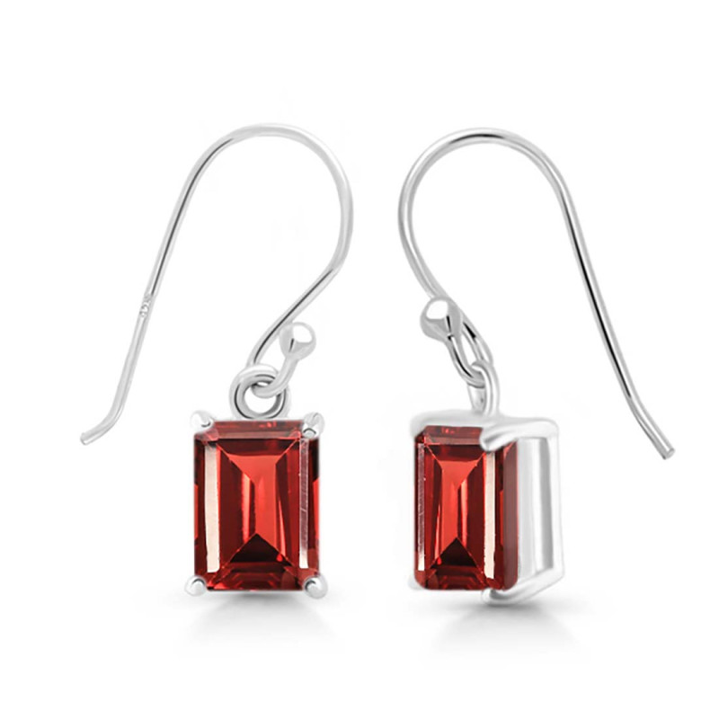Garnet Earring