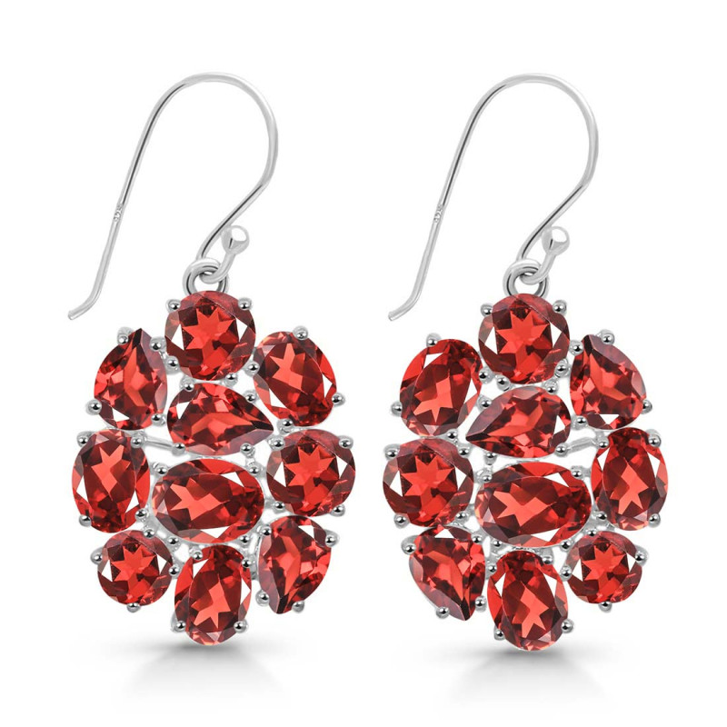 Garnet Earring