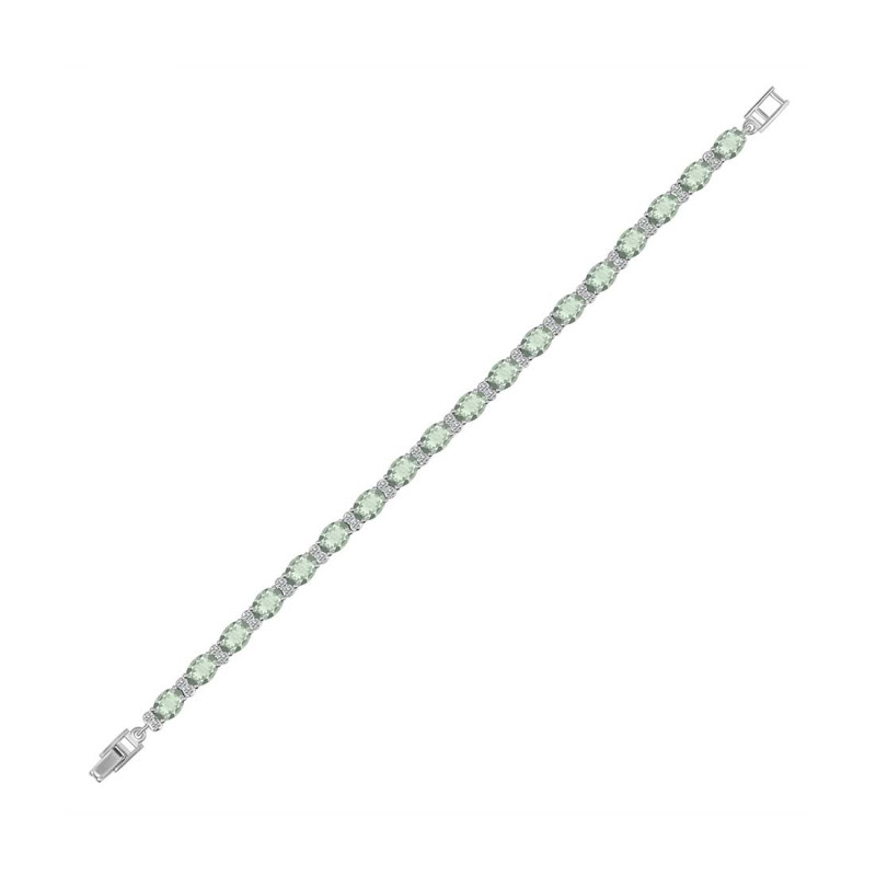 Green Amethyst Bracelet