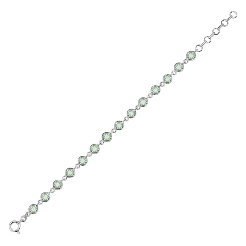 Green Amethyst Bracelet