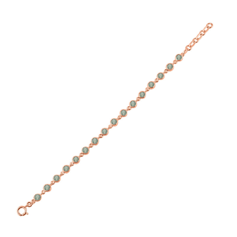 Green Amethyst Bracelet GRA-RDB-118-CUT.