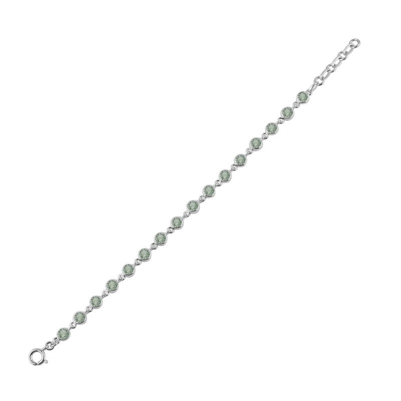 Green Amethyst Bracelet