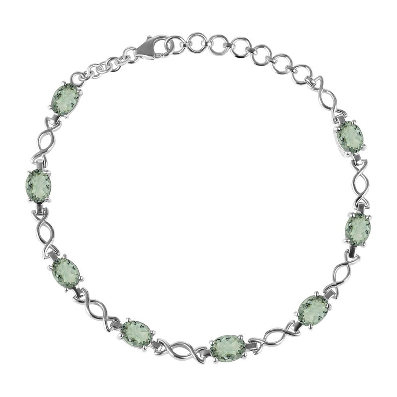 Green Amethyst Bracelet GRA-RDB-3-A.