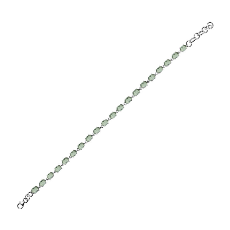 Green Amethyst Bracelet
