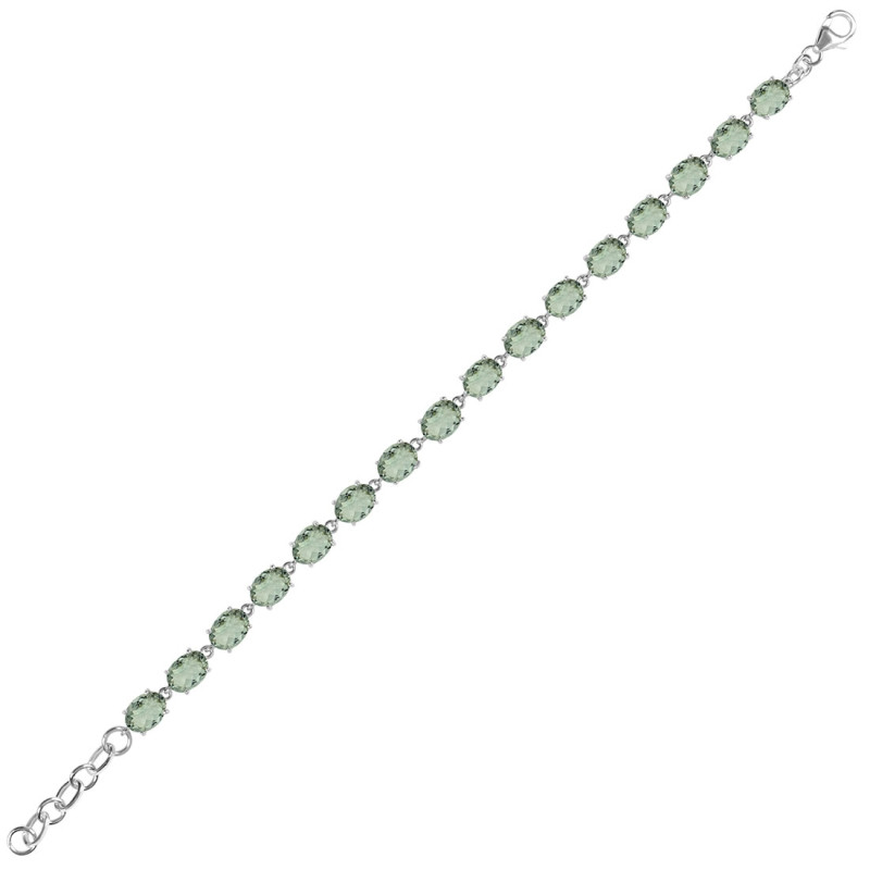 Green Amethyst Bracelet