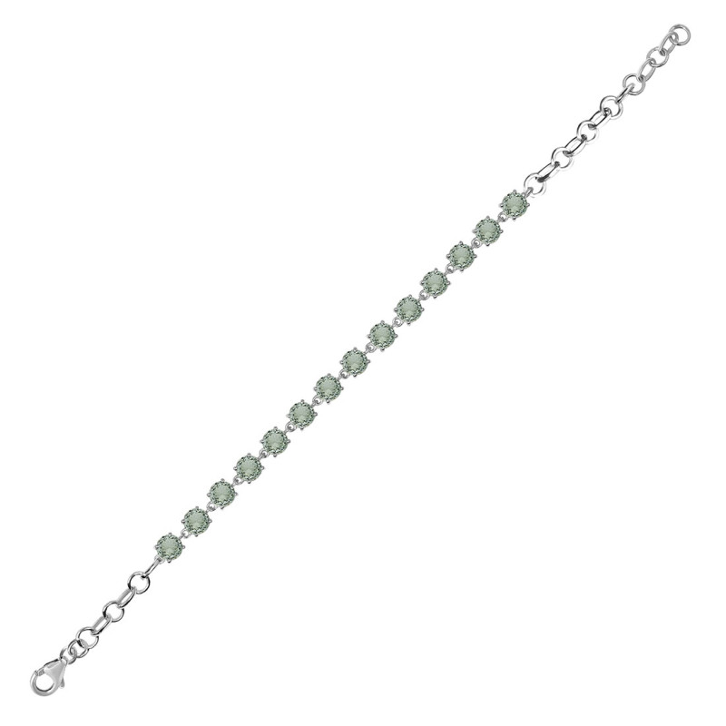 Green Amethyst Bracelet