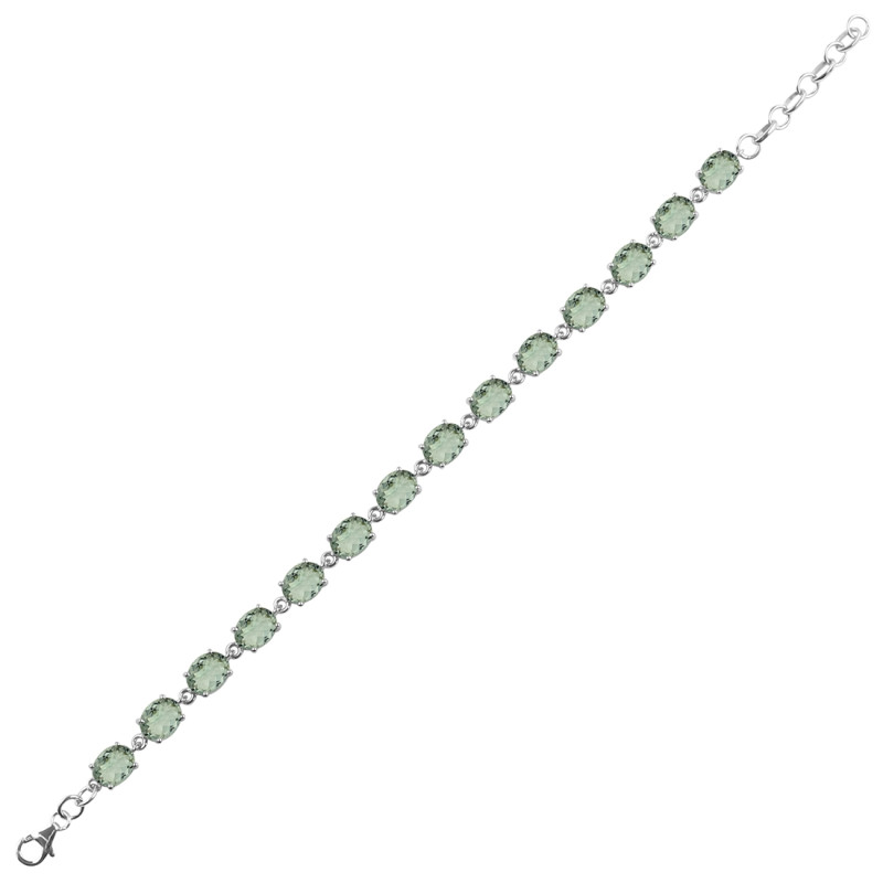 Green Amethyst Bracelet