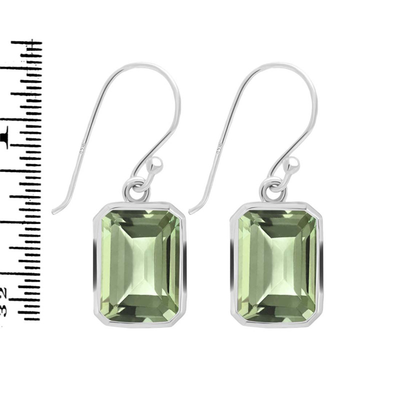 Green Amethyst Earring GRA-RDE-1251.