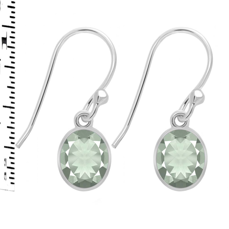 Green Amethyst Earring GRA-RDE-547.