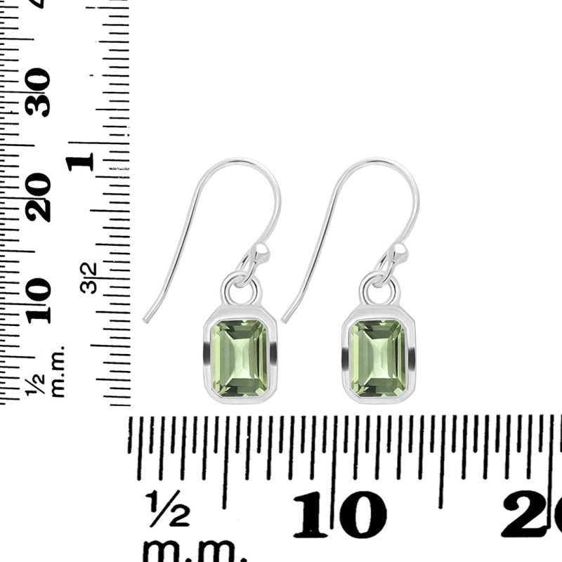 Green Amethyst Earring GRA-RDE-550.
