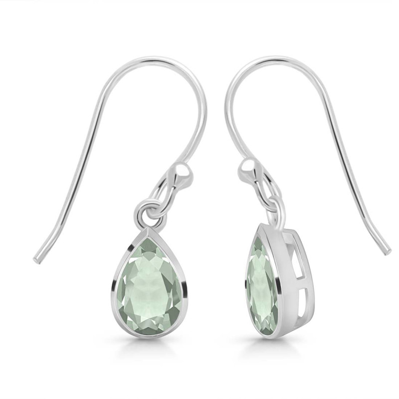 Green Amethyst Earring
