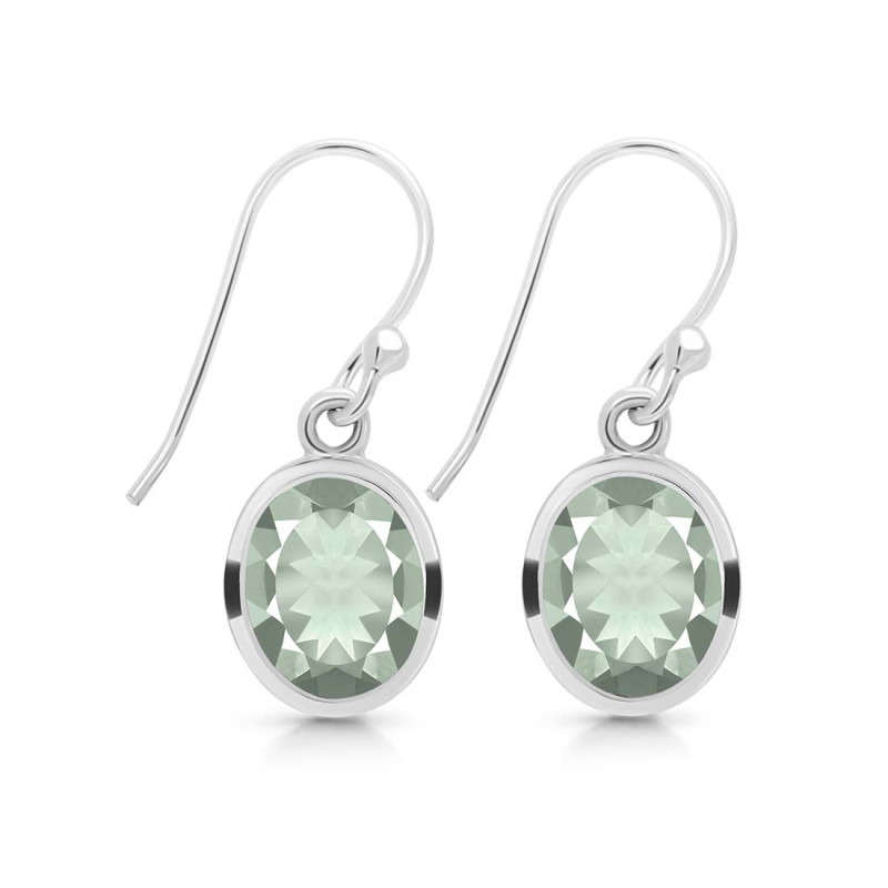 Green Amethyst Earring GRA-RDE-708.
