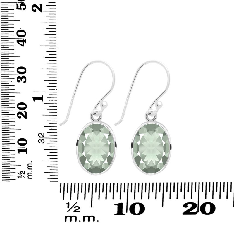 Green Amethyst Earring GRA-RDE-709.