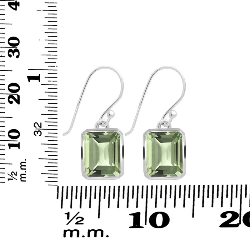 Green Amethyst Earring GRA-RDE-711.