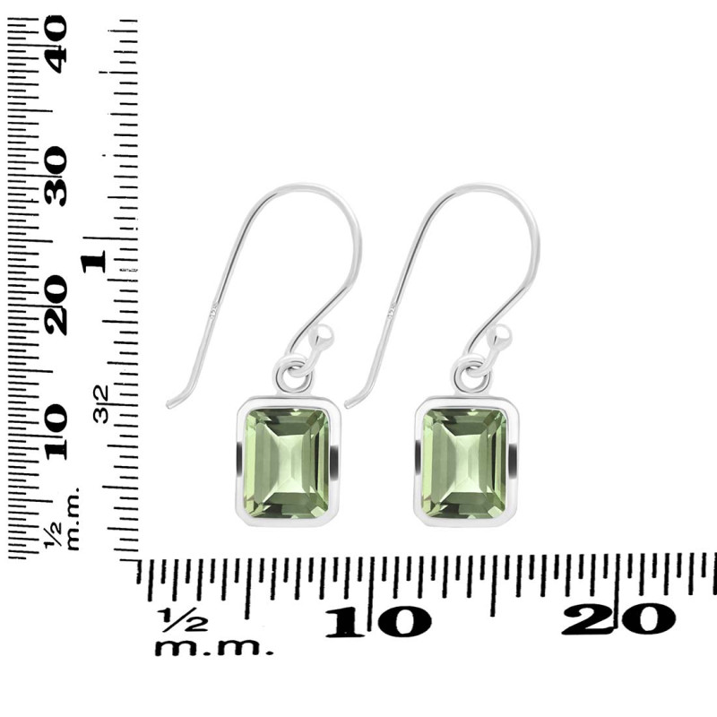 Green Amethyst Earring GRA-RDE-712.