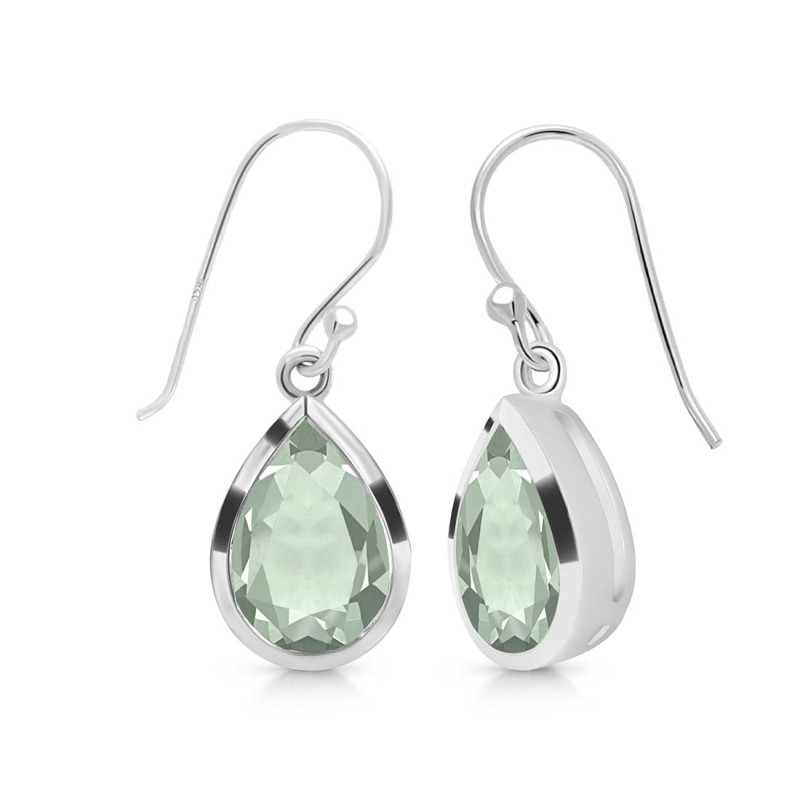 Green Amethyst Earring