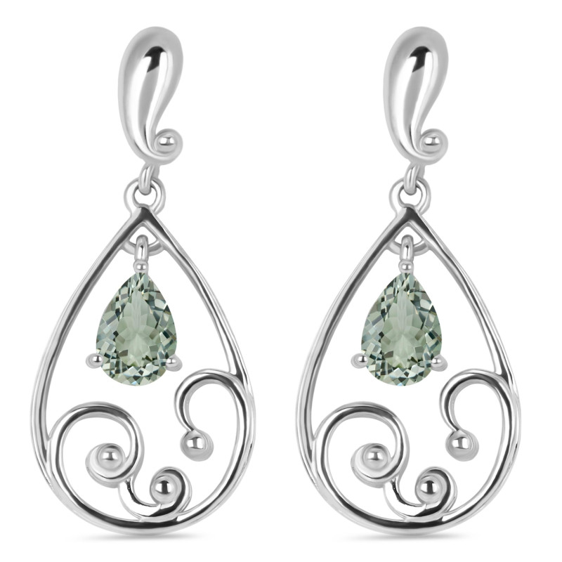 Green Amethyst Earring GRA-RDE-76.