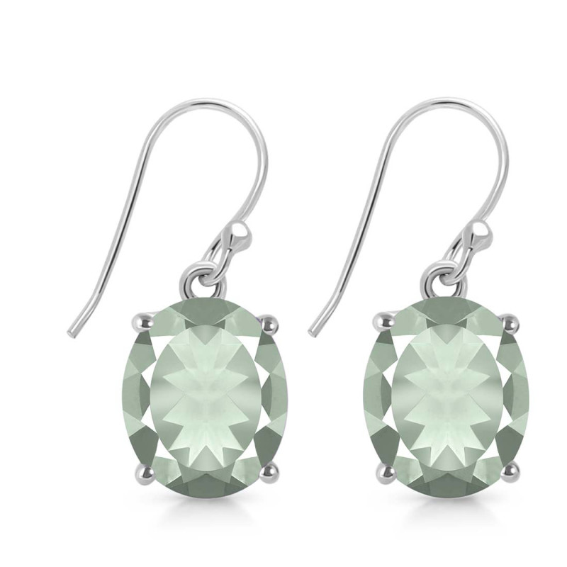 Green Amethyst Earring GRA-RDE-868.