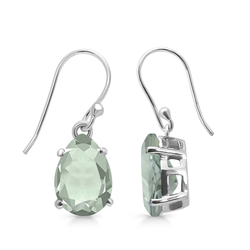 Green Amethyst Earring