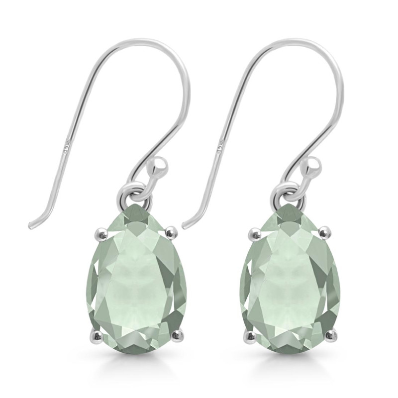 Green Amethyst Earring