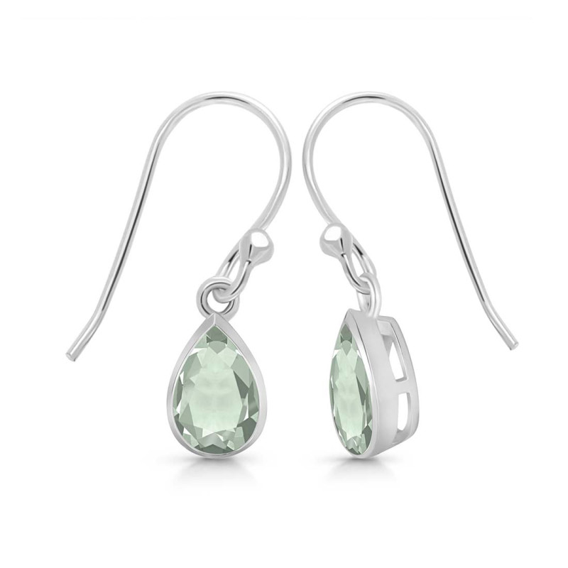 Green Amethyst Earring