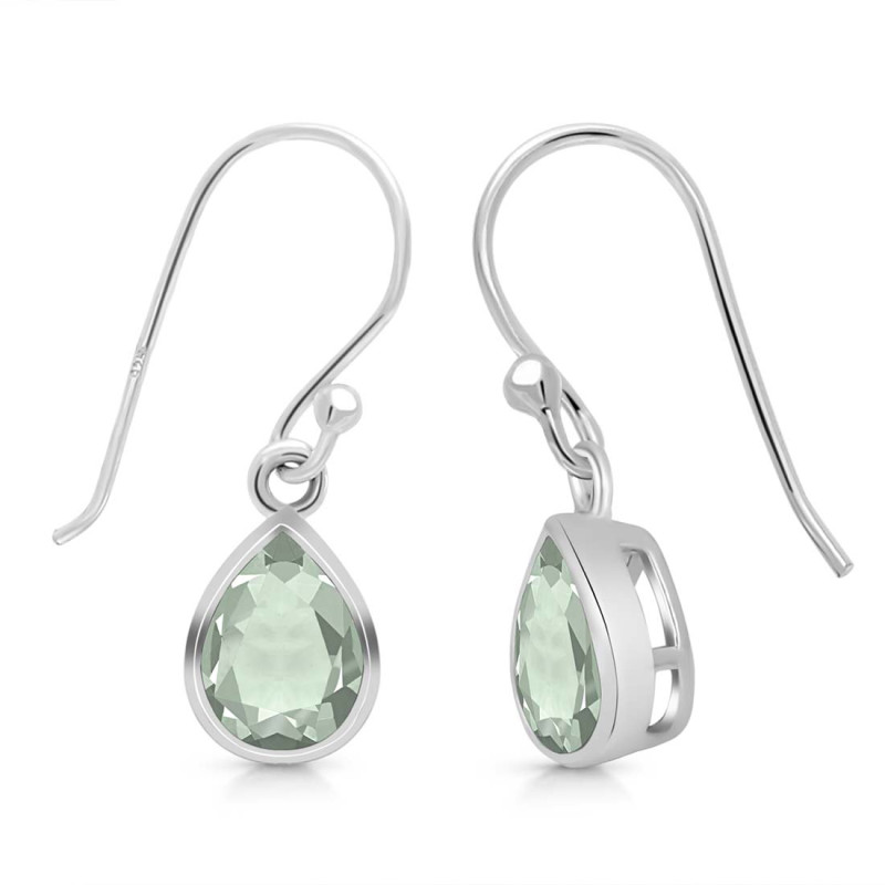 Green Amethyst Earring