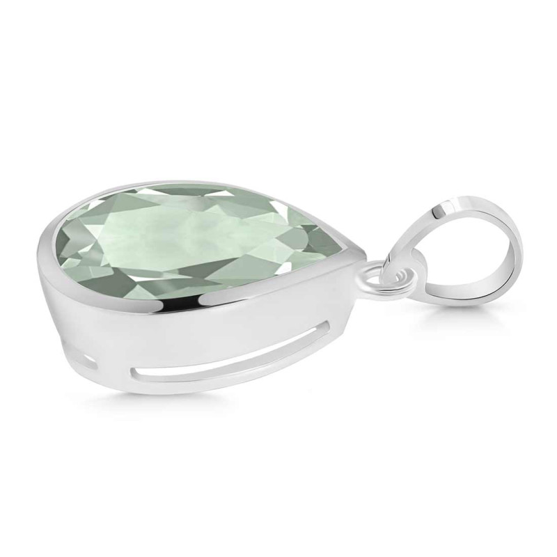 Green Amethyst Pendant