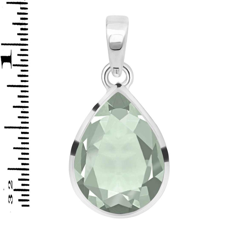 Green Amethyst Pendant GRA-RDP-455.