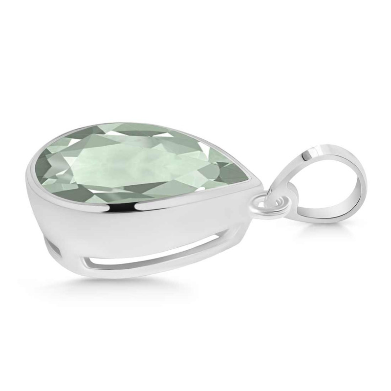 Green Amethyst Pendant