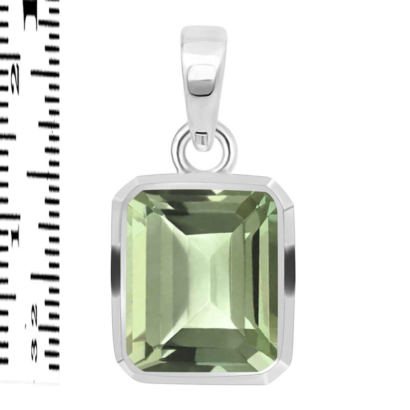 Green Amethyst Pendant GRA-RDP-462.