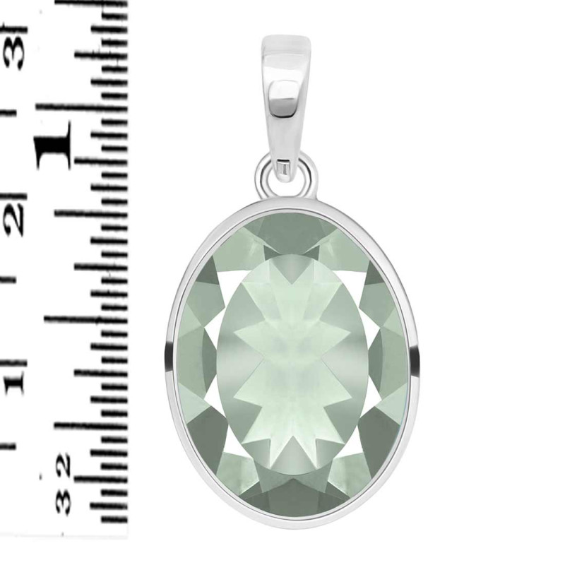 Green Amethyst Pendant GRA-RDP-467.