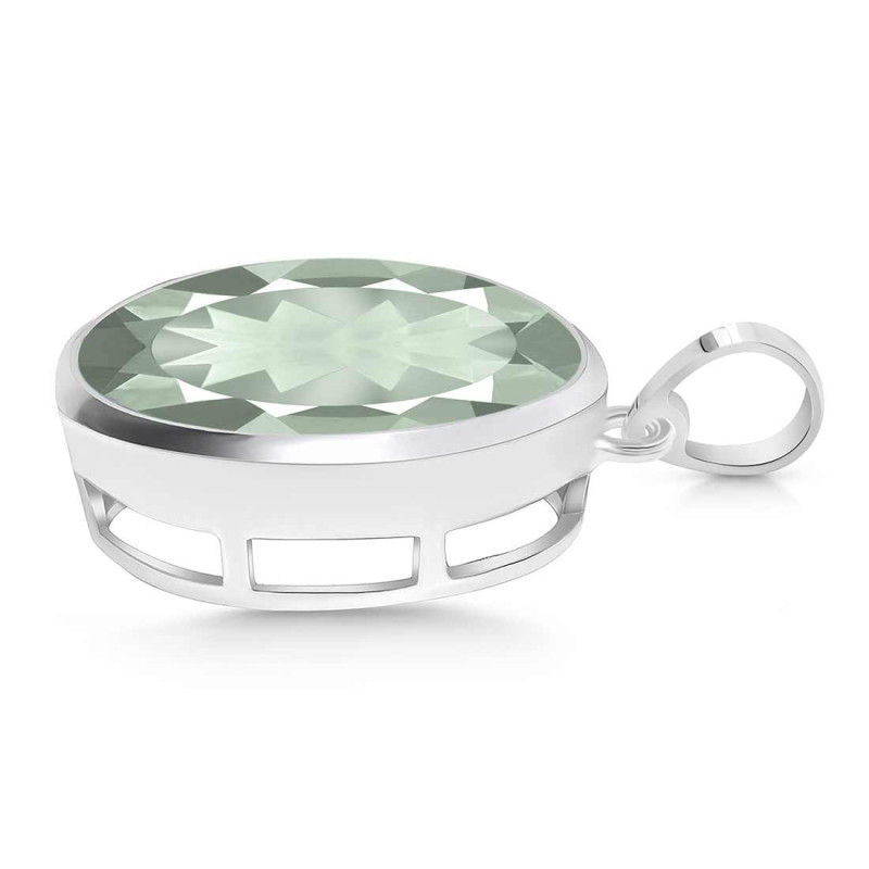 Green Amethyst Pendant