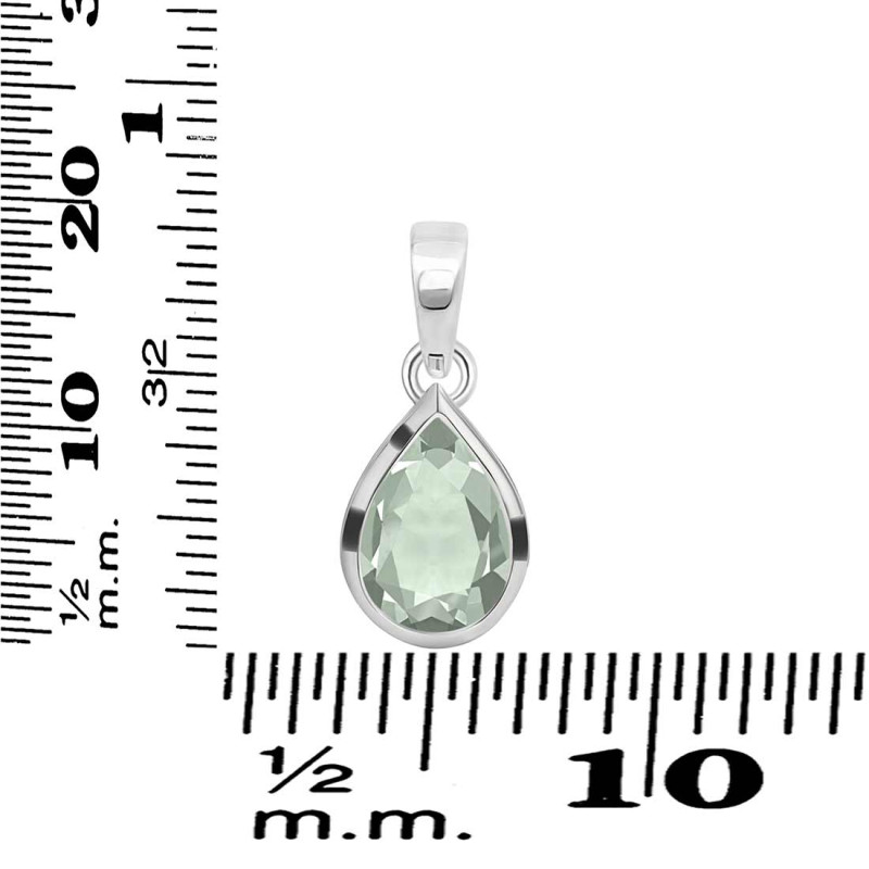 Green Amethyst Pendant GRA-RDP-468.