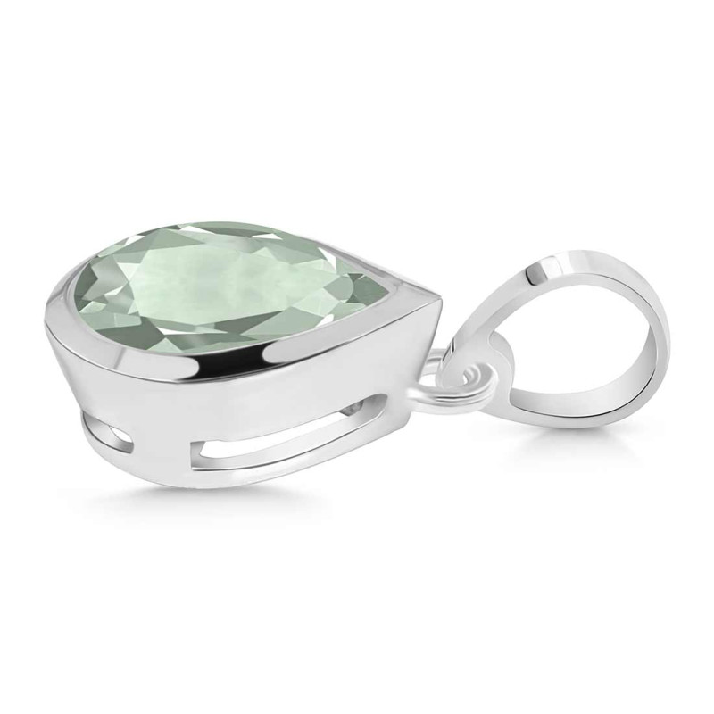 Green Amethyst Pendant