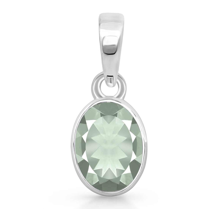 Green Amethyst Pendant GRA-RDP-469.