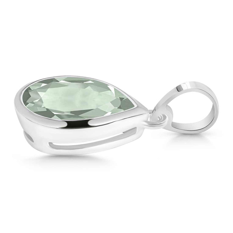 Green Amethyst Pendant
