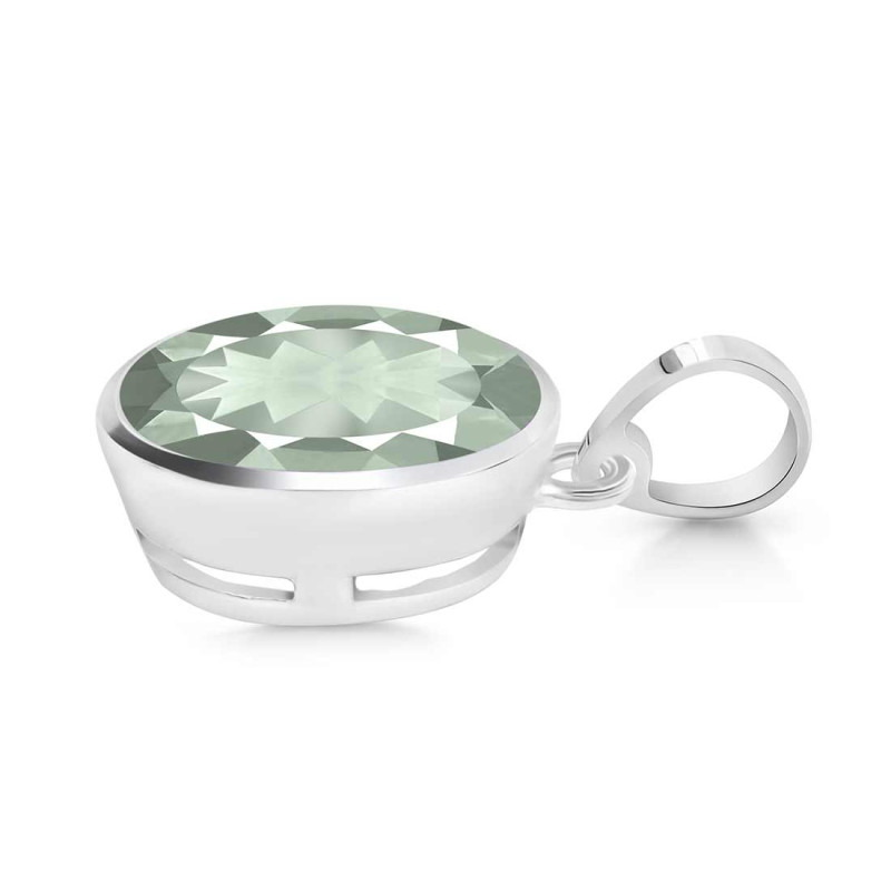 Green Amethyst Pendant
