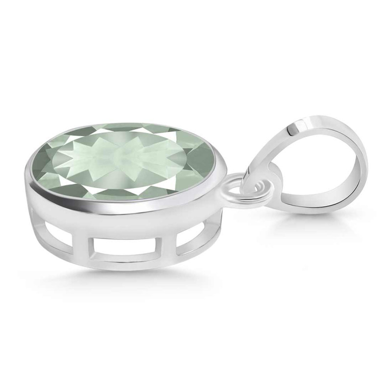 Green Amethyst Pendant