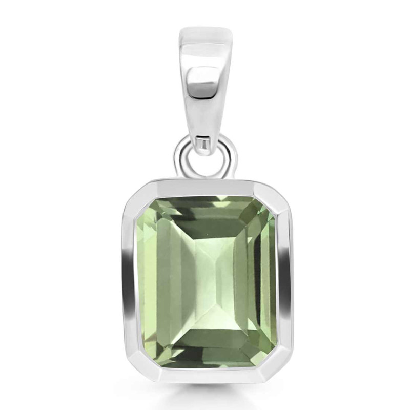 Green Amethyst Pendant GRA-RDP-738.