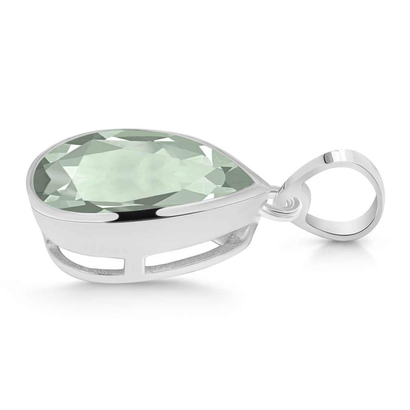 Green Amethyst Pendant