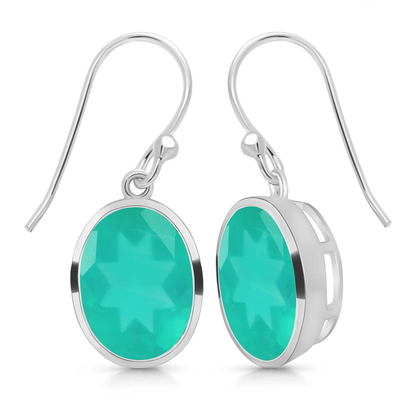 Green Onyx Earring
