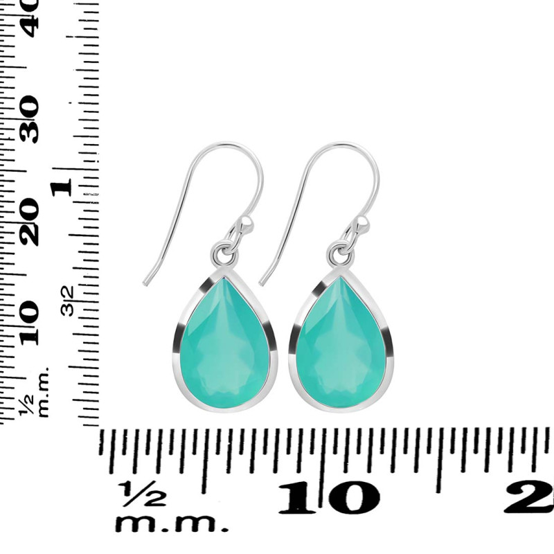 Green Onyx Earring GRO-RDE-1252.
