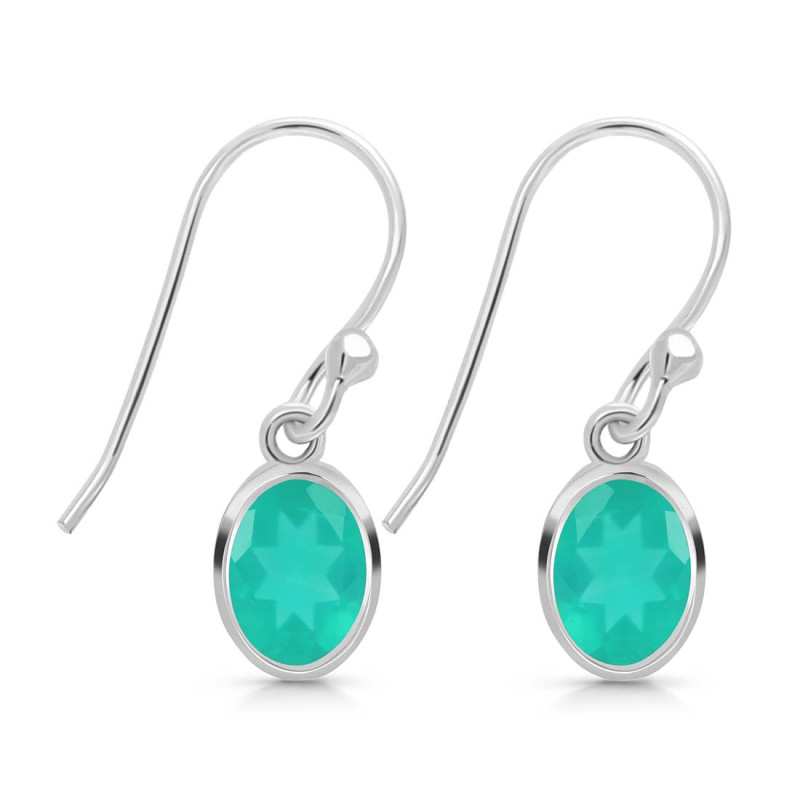 Green Onyx Earring GRO-RDE-1316.