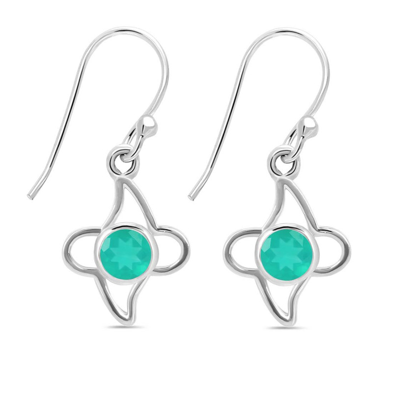 Green Onyx Earring GRO-RDE-20.