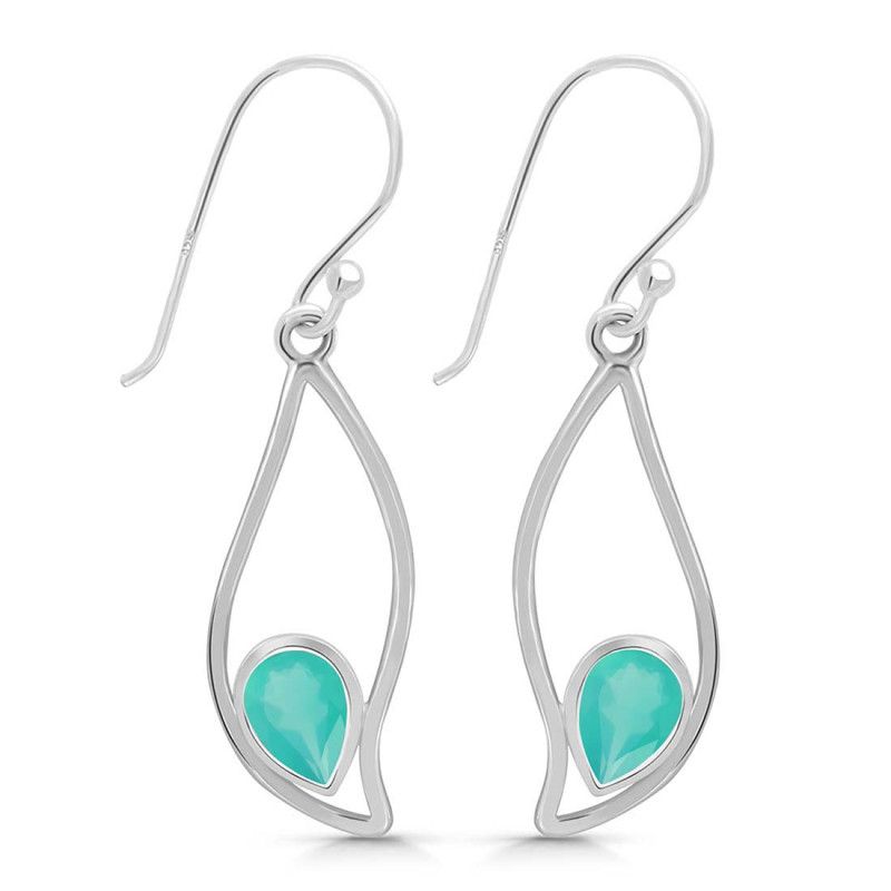 Green Onyx Earring  GRO-RDE-263.