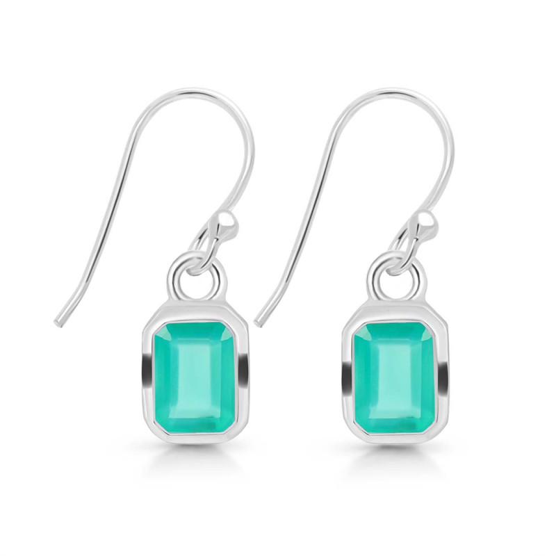 Green Onyx Earring GRO-RDE-550.