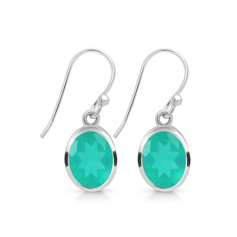Green Onyx Earring GRO-RDE-561.